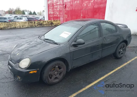 2003 Dodge Neon Sxt из США, поврежденный, VIN 1B3AS56C23D106588